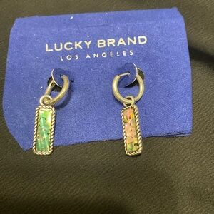 Lucky brand earrings.